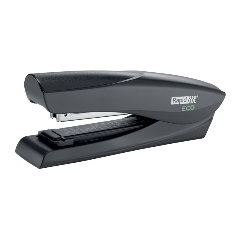 Rapid nietmachine ECO plat hechtend, inlegdiepte 70mm, zwart