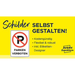 AVERY Zweckform weerbestendige etiketten, 70 x 37 mm, wit