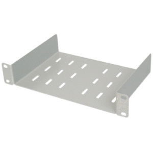 10" vakkast, 1 hoogte-eenheid, lichtgrijs RAL 7035