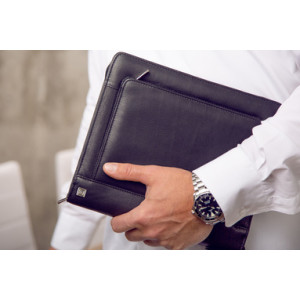 A5 bindagenda, zwart, zonder kalender