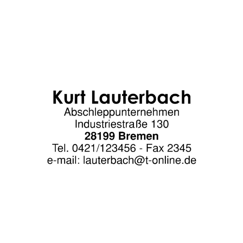 Tekststempelmachine Printy 4913 4.0, rood