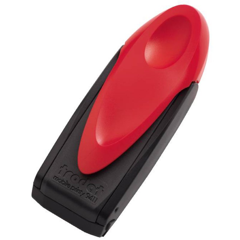 Mobiele draagbare stempel, groen