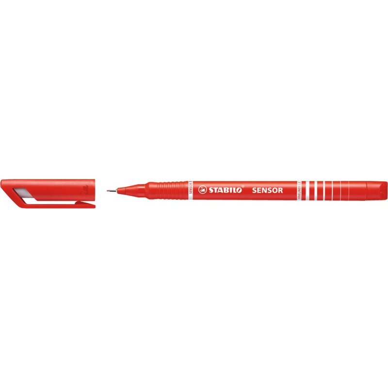 STABILO fineliner SENSOR 0,3 mm, rood