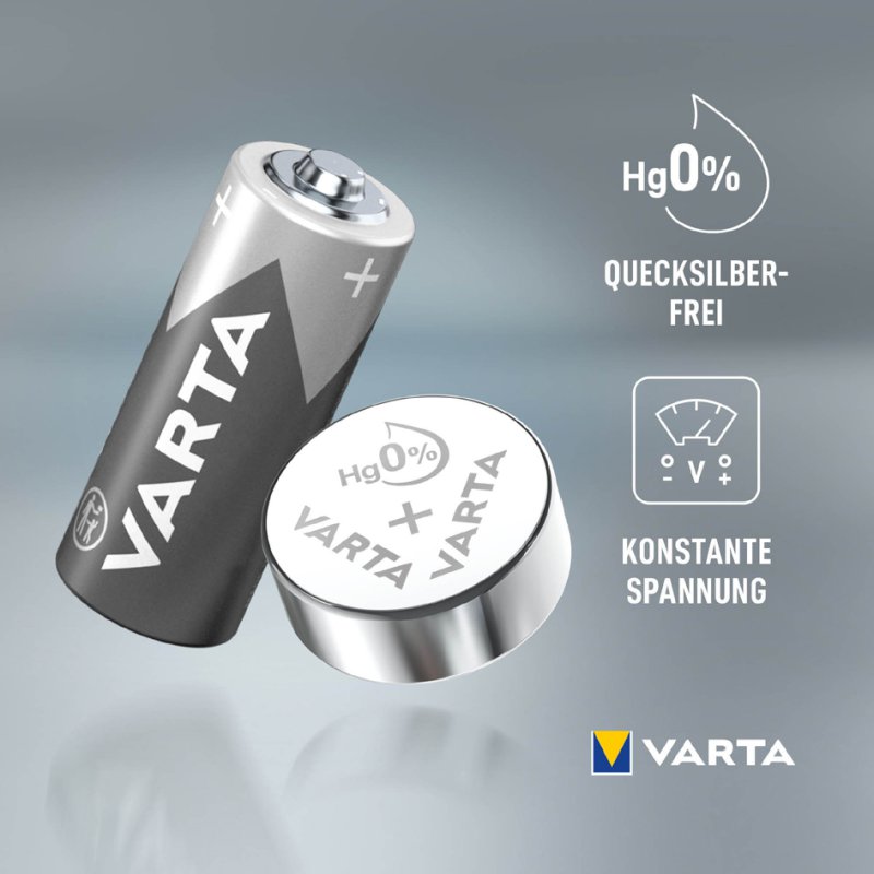 VARTA knoopcel batterij zilveroxide SR44 1,55V