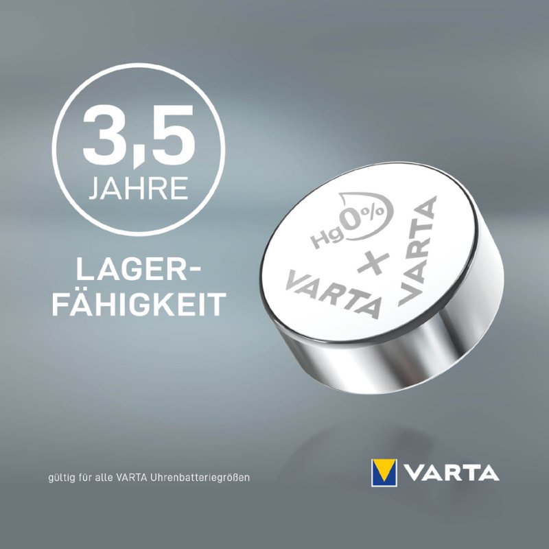 VARTA knoopcel batterij zilveroxide SR44 1,55V