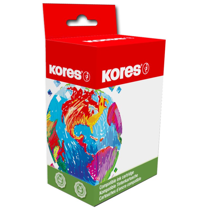Kores inktcartridge G1529BK vervangt Brother LC-223Y, geel