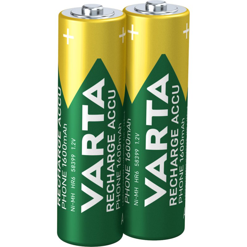 VARTA oplaadbare batterijen AA voor draadloze telefoons
