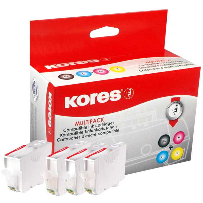 Kores Multi-Pack inktcartridge G1564KIT vervangt Canon PGI-1500XL