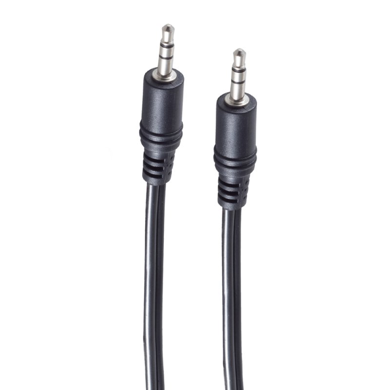 Shiverpeaks audiokabel 3,5mm jack stereo 1,5m zwart