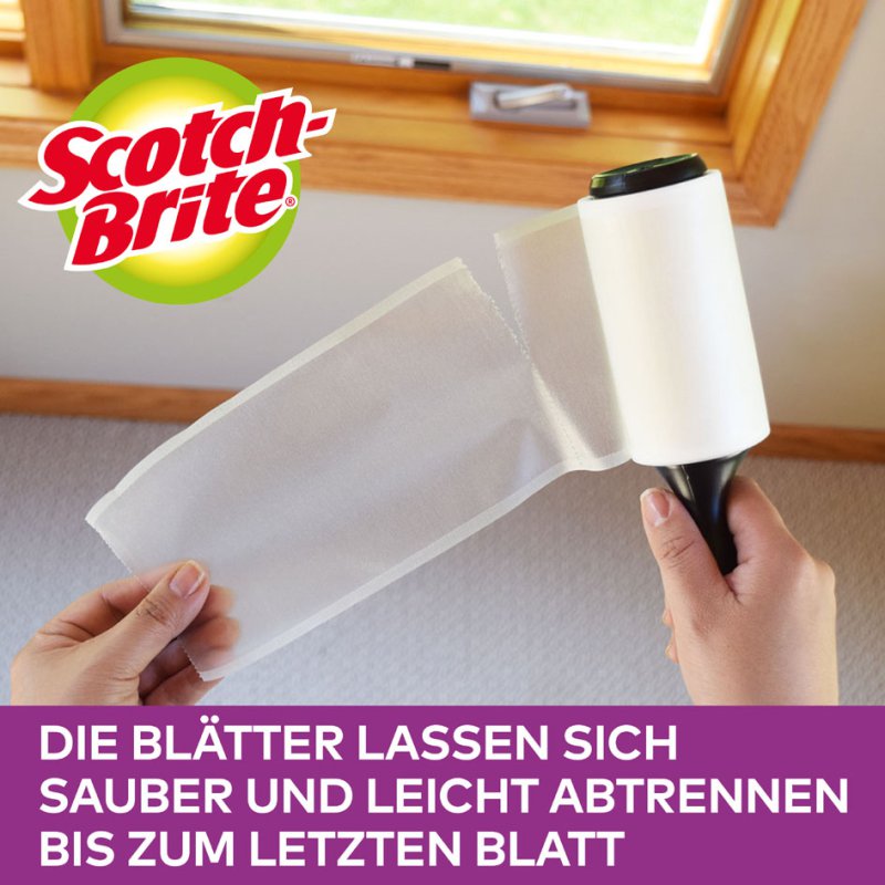 Scotch Brite pluizenroller Everyday Clean, 56 vel, ergonomische grip