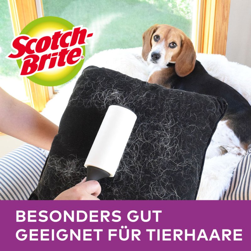 Scotch Brite pluizenroller Everyday Clean, 56 vel, ergonomische grip