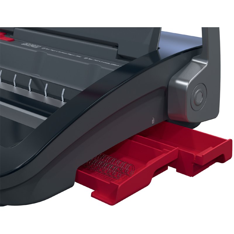 GBC WireBind WB15 inbindmachine, zwart/rood