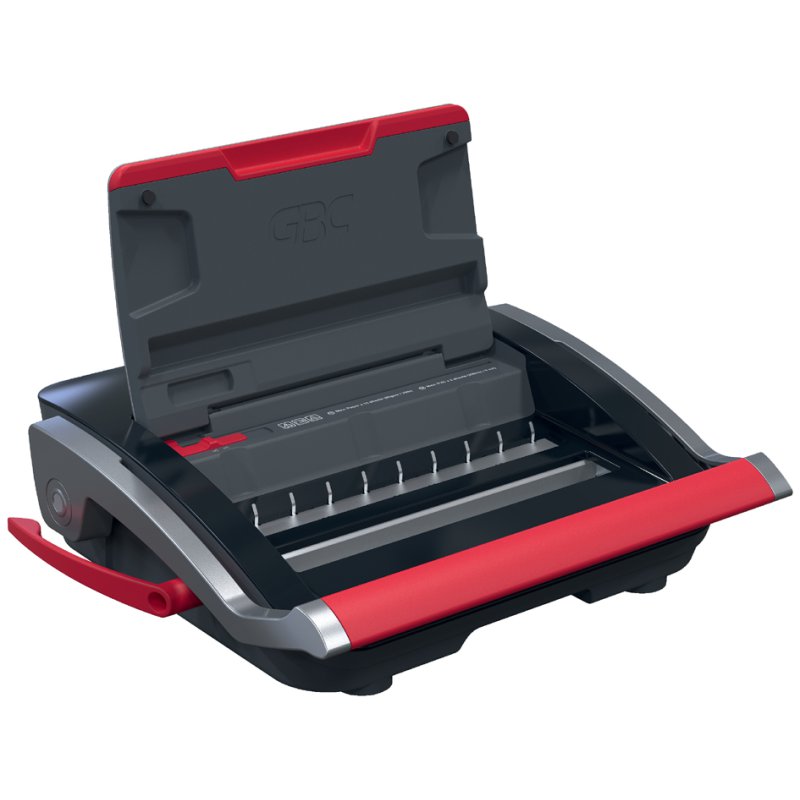 GBC WireBind WB15 inbindmachine, zwart/rood