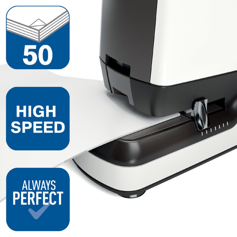 Rapid elektrische nietmachine Pro 90EC, wit/zwart