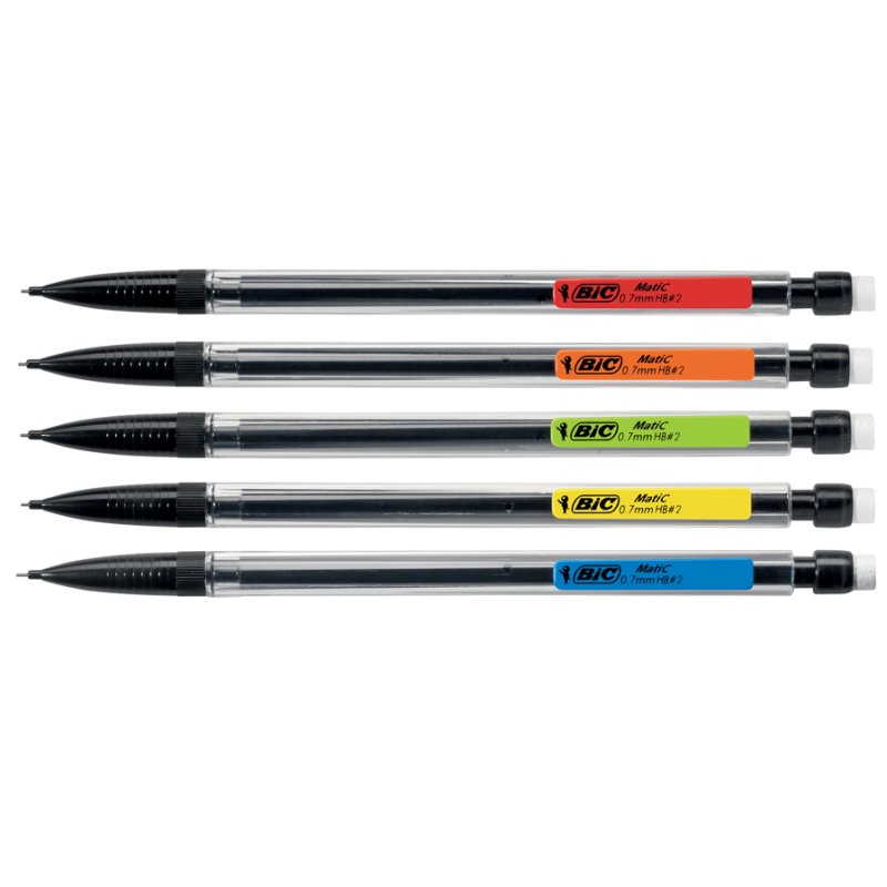 BIC Matic vulpotlood 0,7 mm met gum