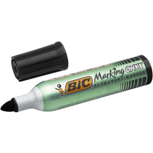 BIC permanente marker Marking Onyx 1482, ronde punt, blauw