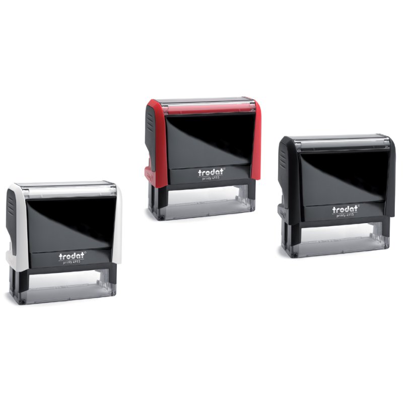 Tekststempelautomaat Printy 4915 4.0, configureerbaar.