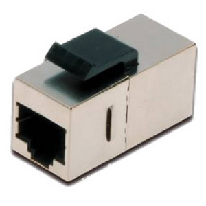 Modulaire adapter geschermd Cat.5e 2 x RJ45 vrouwelijk