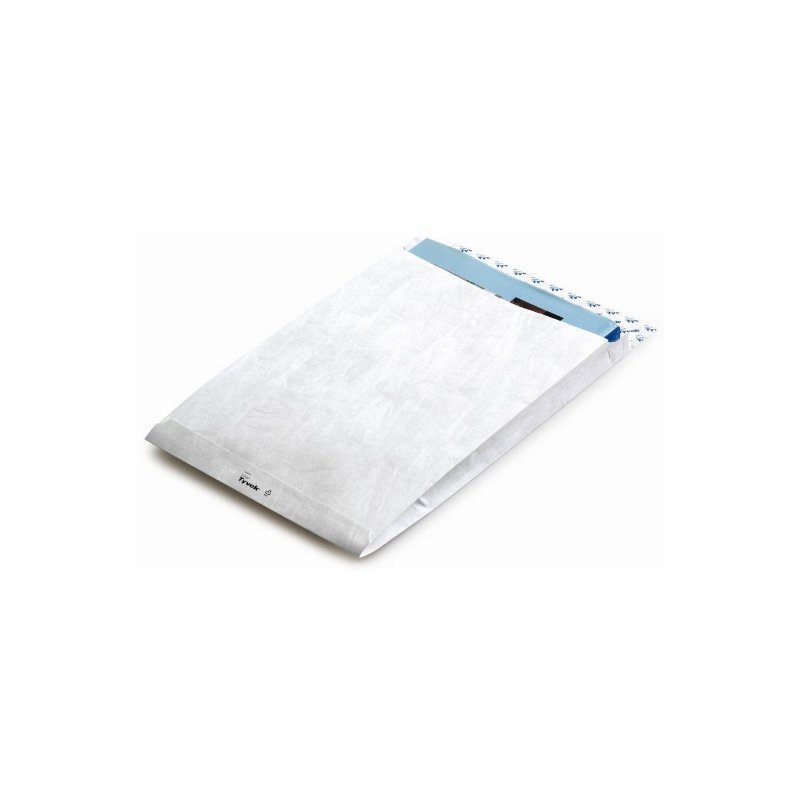 Tyvek vouwzakken B4 55g/m², zonder venster, wit