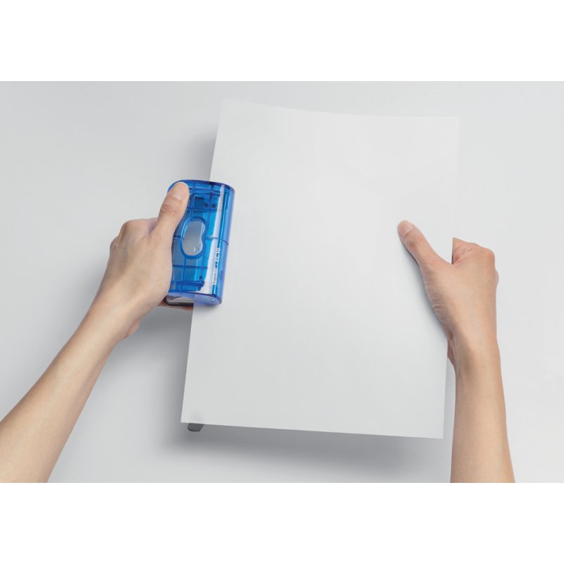 Rapid X Ray perforator EC 10, blauw-transparant bovenstuk