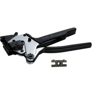 Hoogwaardige krimptang voor afgeschermde RJ45-connectoren