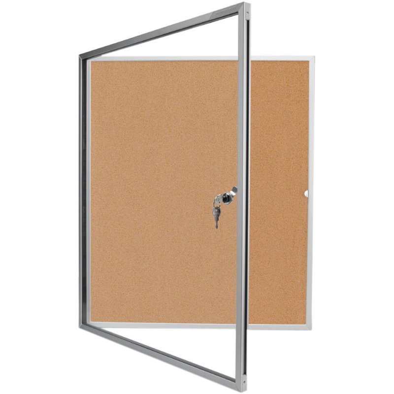 Magneetbord met voorzetruit, 6 x A4 formaat, voor binnen