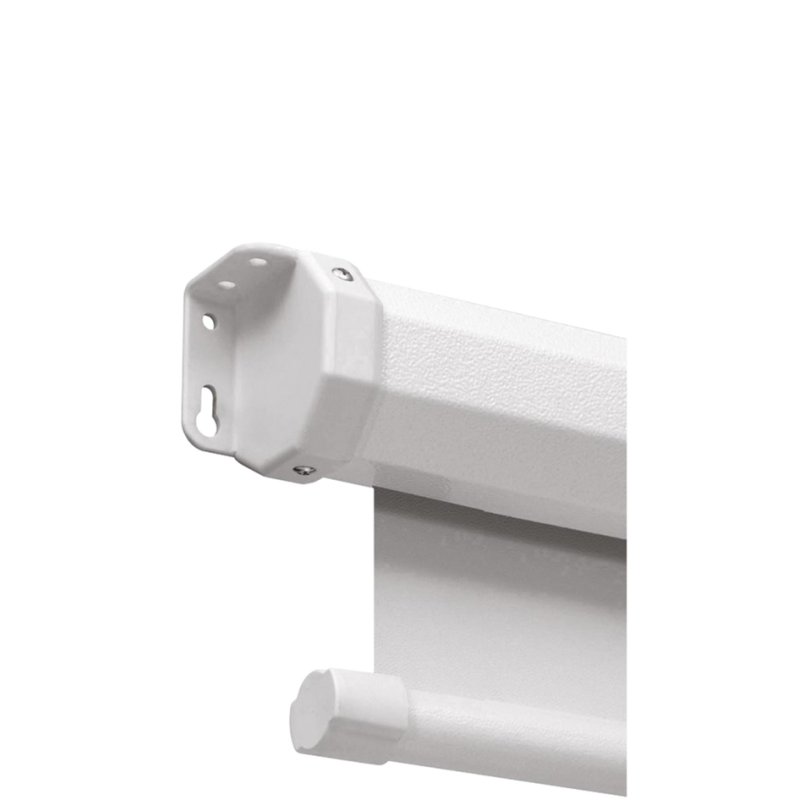 magnetoplan projectiescherm Roll-LW 6201114, 1800 x 1800 mm, mattwit, handmatig bedienbaar