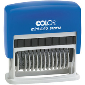COLOP cijferstempel Mini Dater S120/13, 13-cijferig