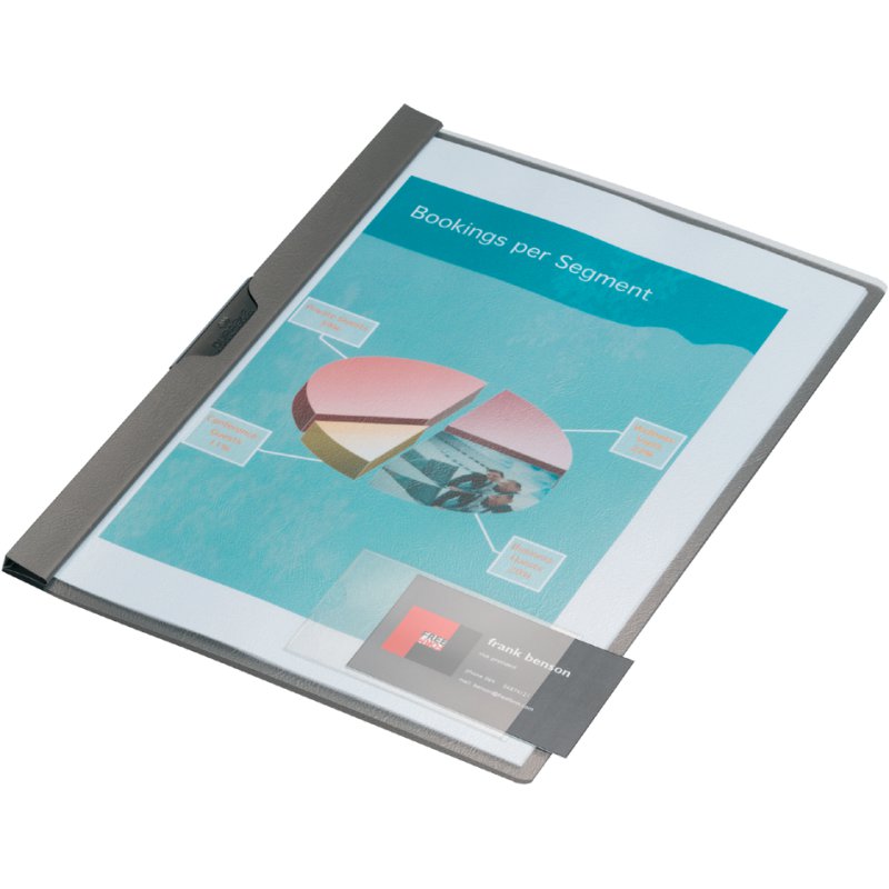 DURABLE zelfklevende documenthoesjes POCKETFIX 100x30mm transparant