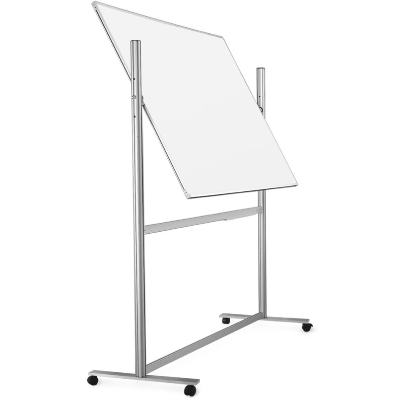 magnetoplan whiteboard 150x100, mobiel, dubbelzijdig, magnethaftend