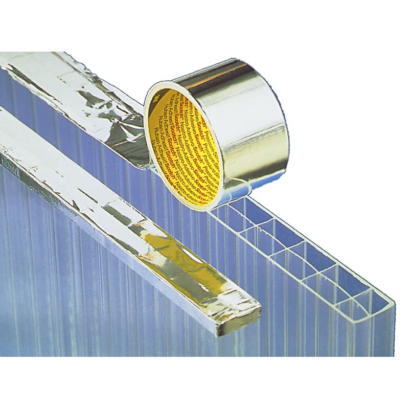 3M - Zacht Aluminium Tape - 50 mm x 50 m