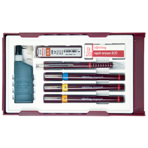 Rotring Tuschepen Isograph College Set 0,25 - 0,5 mm