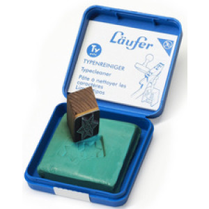 Läufer typereinigende kneedmassa voor stempels en schrijfmachines, hersluitbaar