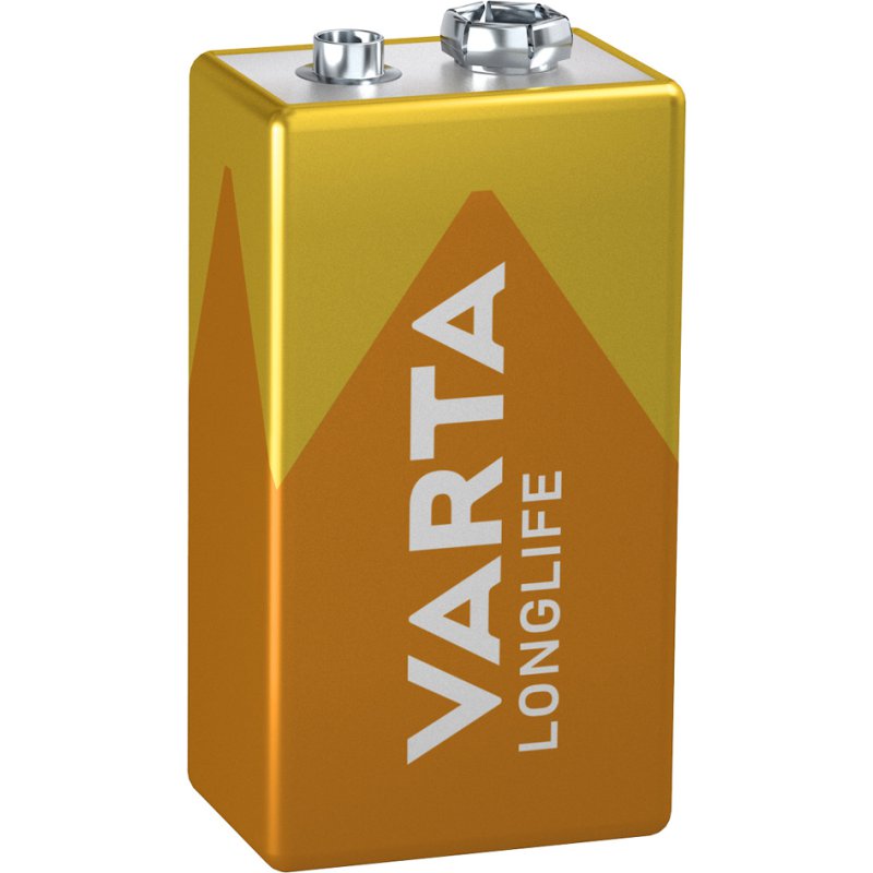VARTA Alkaline 9V blokbatterij Longlife E-Block (6LR61)