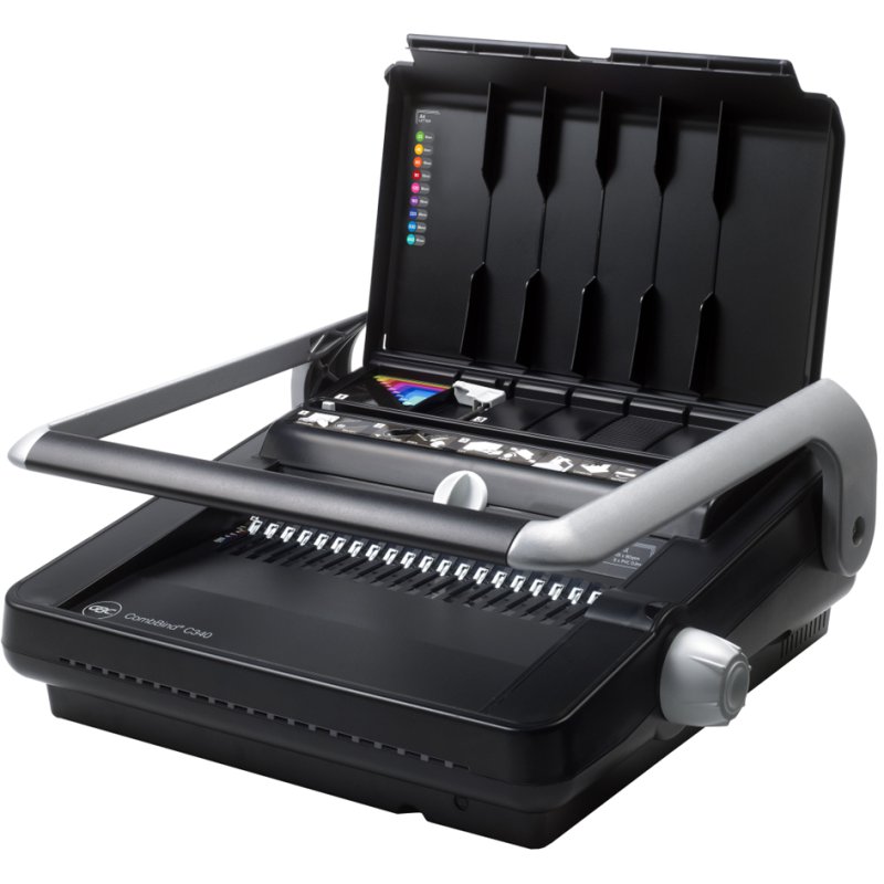 GBC CombBind C340 inbindmachine zwart