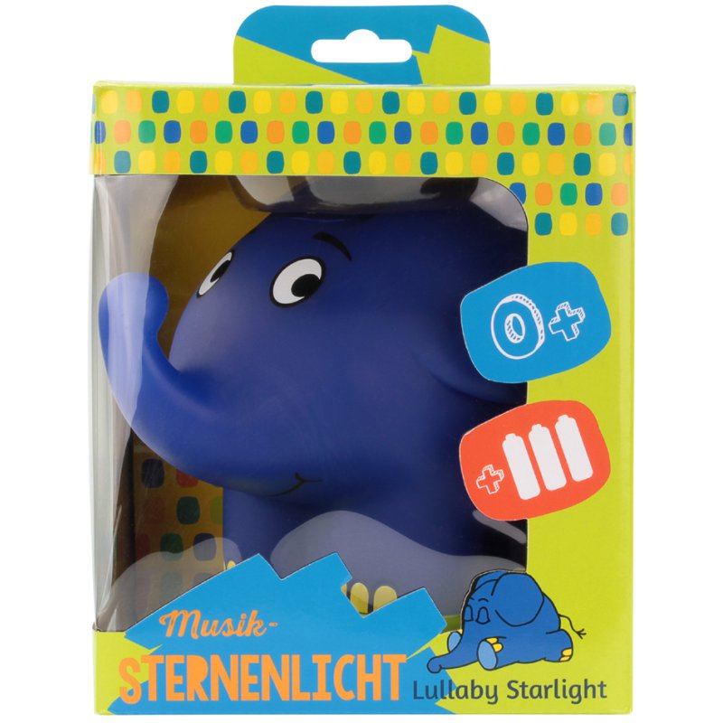 Sterrenhemel Muziekprojectielamp 'Olifant'