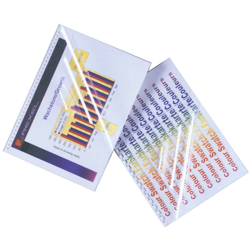 GBC Inbandhoezen HiClear A4, PVC, 0,15 mm, glashelder