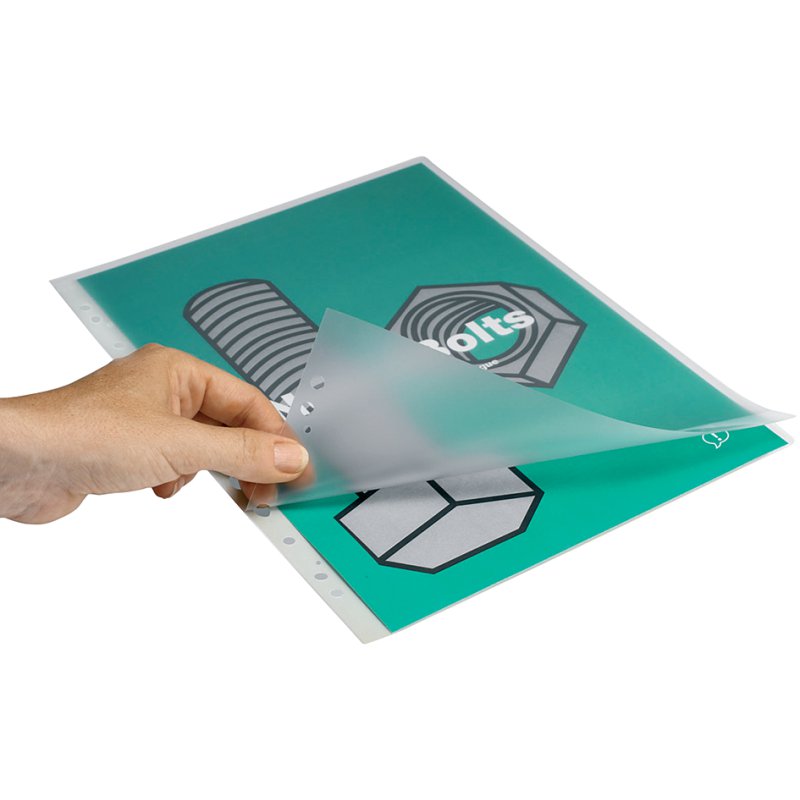 GBC lamineerzakken DIN A4, 250 micron, met ringbandgaten, 100 stuks