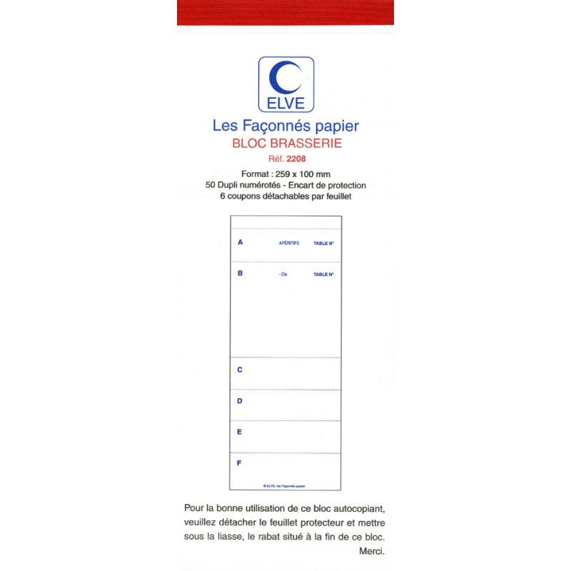 Dupliceerblok, 50 zelfkopiërende vellen