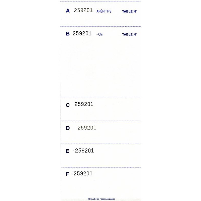 Dupliceerblok, 50 zelfkopiërende vellen