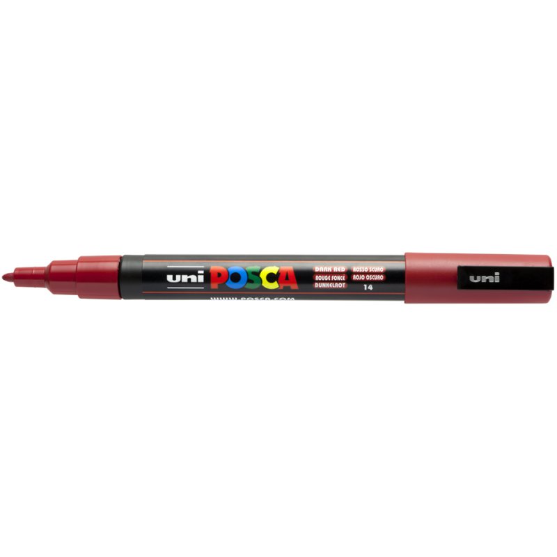 POSCA pigmentmarker donkerrood
