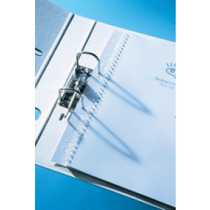 GBC afhechstroken FileStrips, transparant PVC, A4, 100 stuks