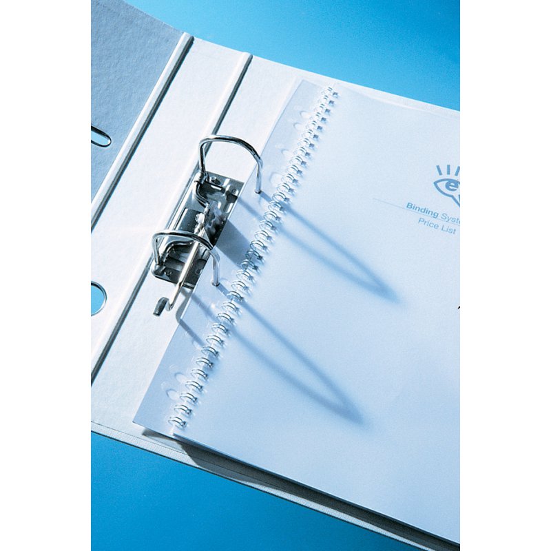 GBC afhechstroken FileStrips, transparant PVC, A4, 100 stuks