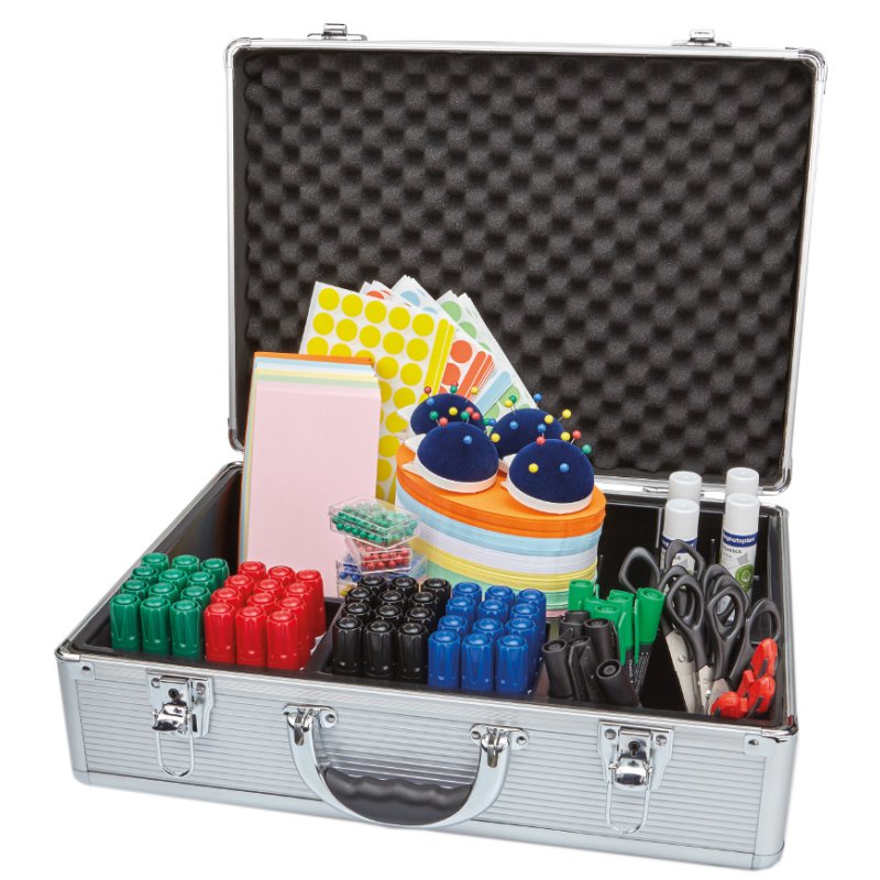 Magnetoplan seminarkoffer compleet gevuld