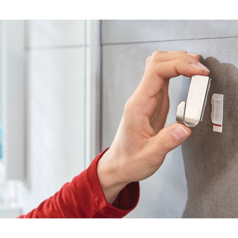 Tesa Krachtige Waterbestendige Grote Zilveren Metalen Haken