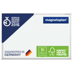 magnetoplan whiteboard SP, 1800 x 900 mm, magnetisch
