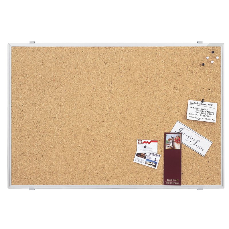 magnetoplan kurktafel SP, 1500 x 1000 mm, aluminium frame