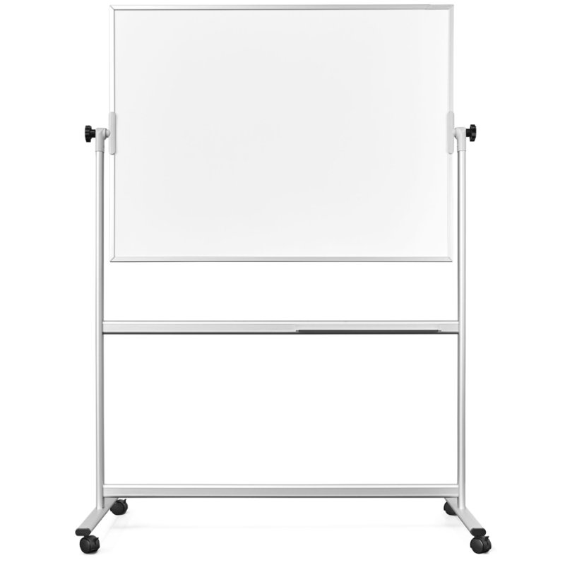 magnetoplan whiteboardtafel SP mobil, dubbelzijdig beschrijfbaar, 180 x 120 cm, verrijdbaar