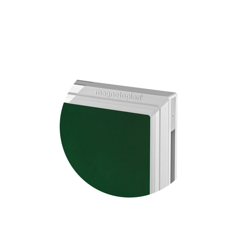 magnetoplan krijtbord SP mobil, 2000 x 1000 mm, dubbelzijdig, met wielen