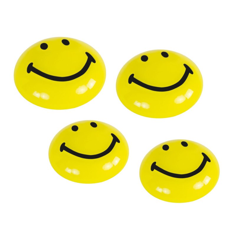 Magnetoplan haftmagneet smiley, diameter 20 mm